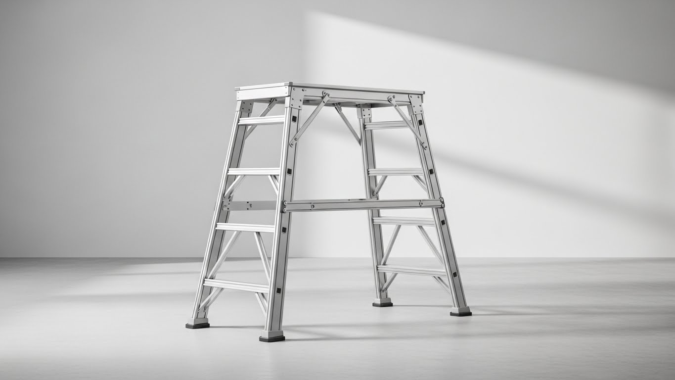 Platformlu ve Çalışma Merdivenleri