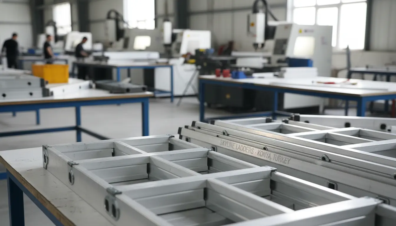 Konya Alüminyum Merdiven Üretiminde Yeni Dönem