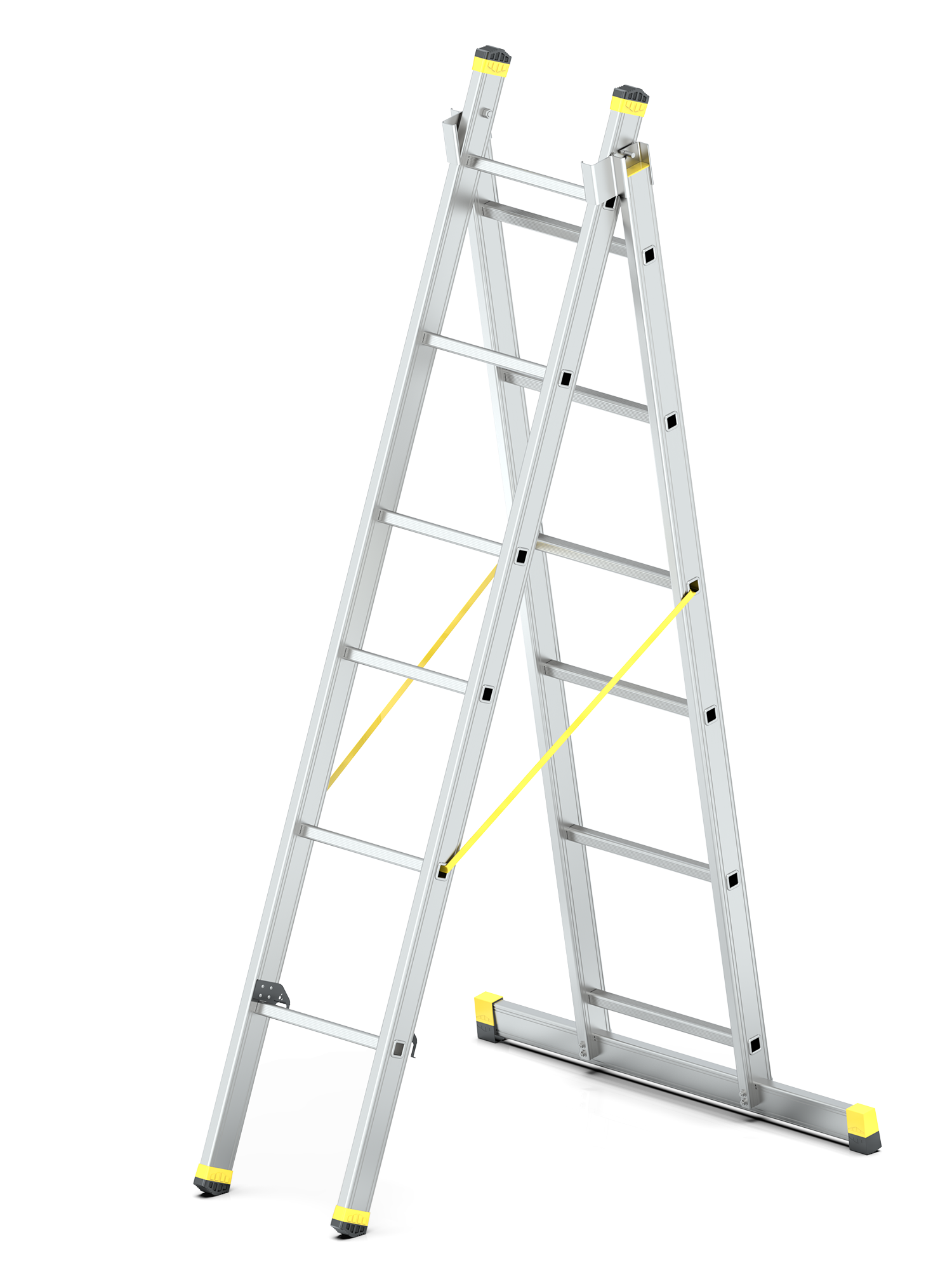 SKY LINE İKİ PARÇA A TİPİ SÜRGÜLÜ ALÜMİNYUM MERDİVEN