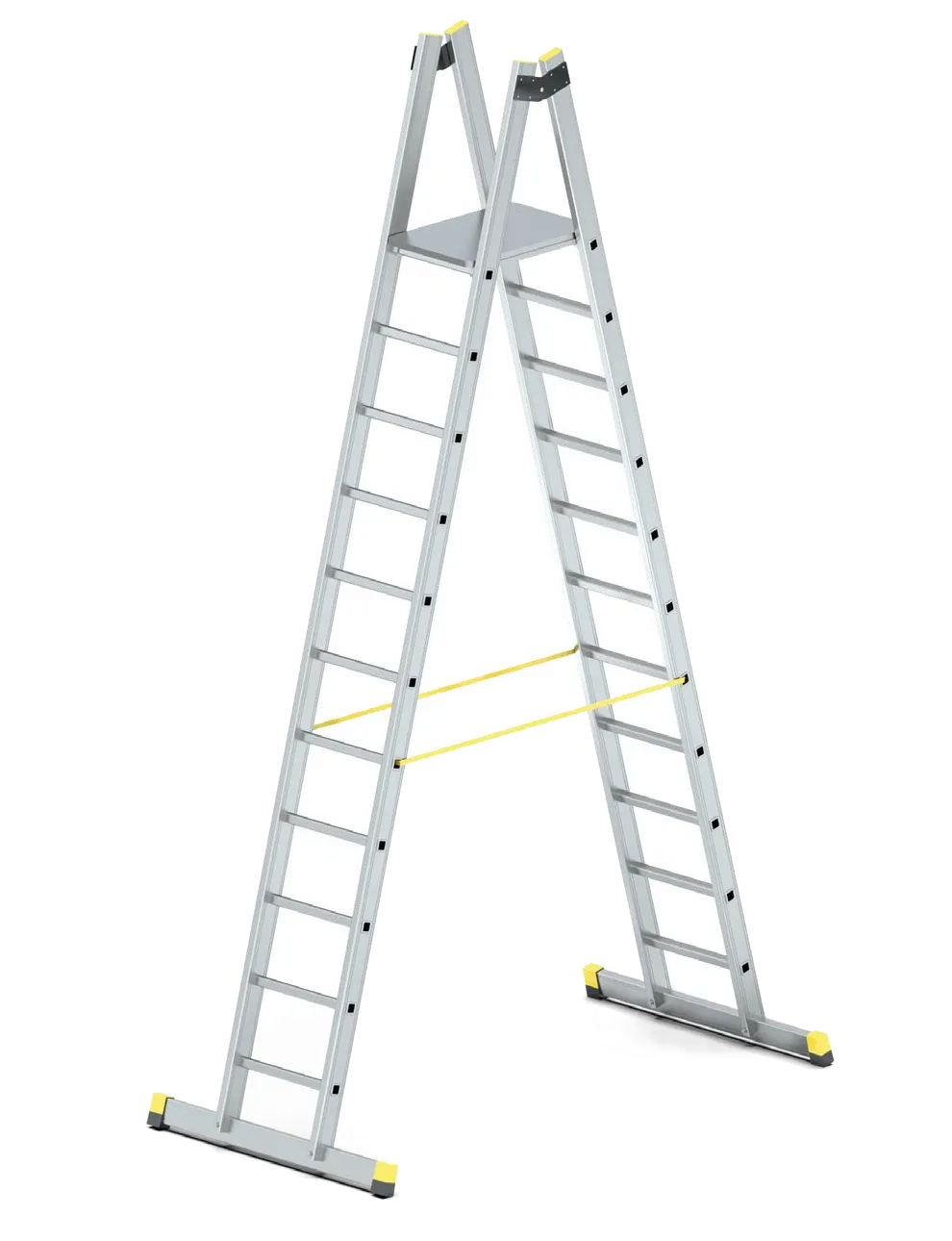 SKY LİNE A TİPİ PLATFORMLU ALÜMİNYUM MERDİVEN